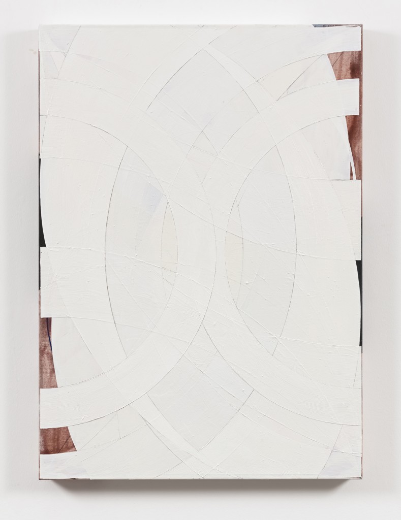 'Der Tag davor,' 2012. Oil on canvas, 55 x 39 inches. Images courtesy of: Schwarz Contemporary.