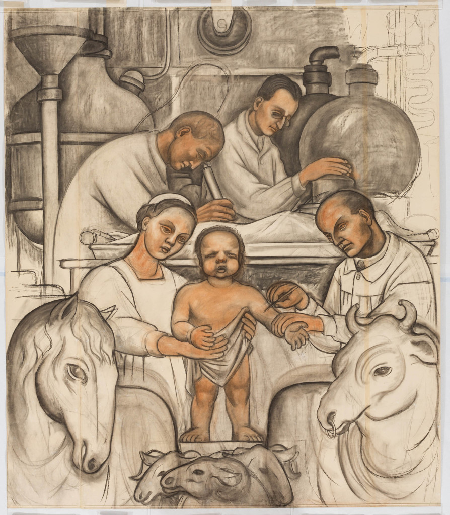 image-272Preparatory Drawing -  Vaccination