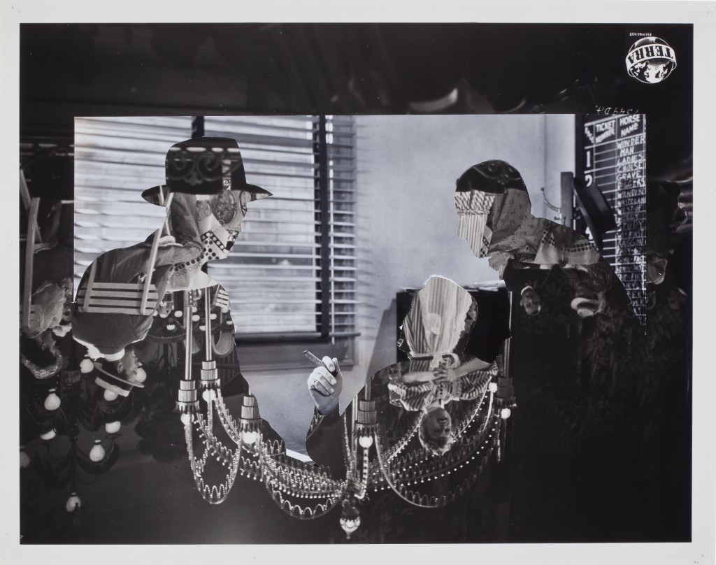 JOHN STEZAKER (b. 1949), Double Shadow XLVI, 2015. Collage, 9 1/4 x 11 3/4 inches (23.5 x 29.8 cm). Courtesy of Richard Gray Gallery, Photo: Michael Tropea.