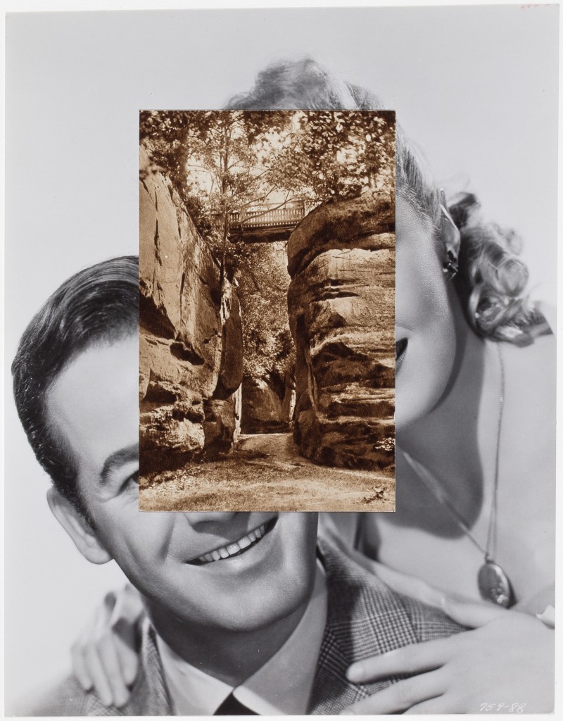 JOHN STEZAKER (b. 1949), Pair XXV, 2014. Collage, 9 1/4 x 7 1/4 inches (23.5 x 18.4 cm). Courtesy of Richard Gray Gallery, Photo: Michael Tropea.