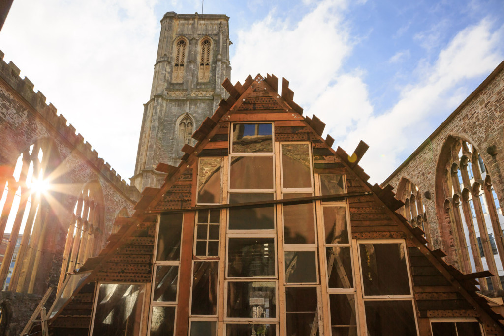 Installation shot, Theaster Gates' Sanctum, photo Max McClure - 1