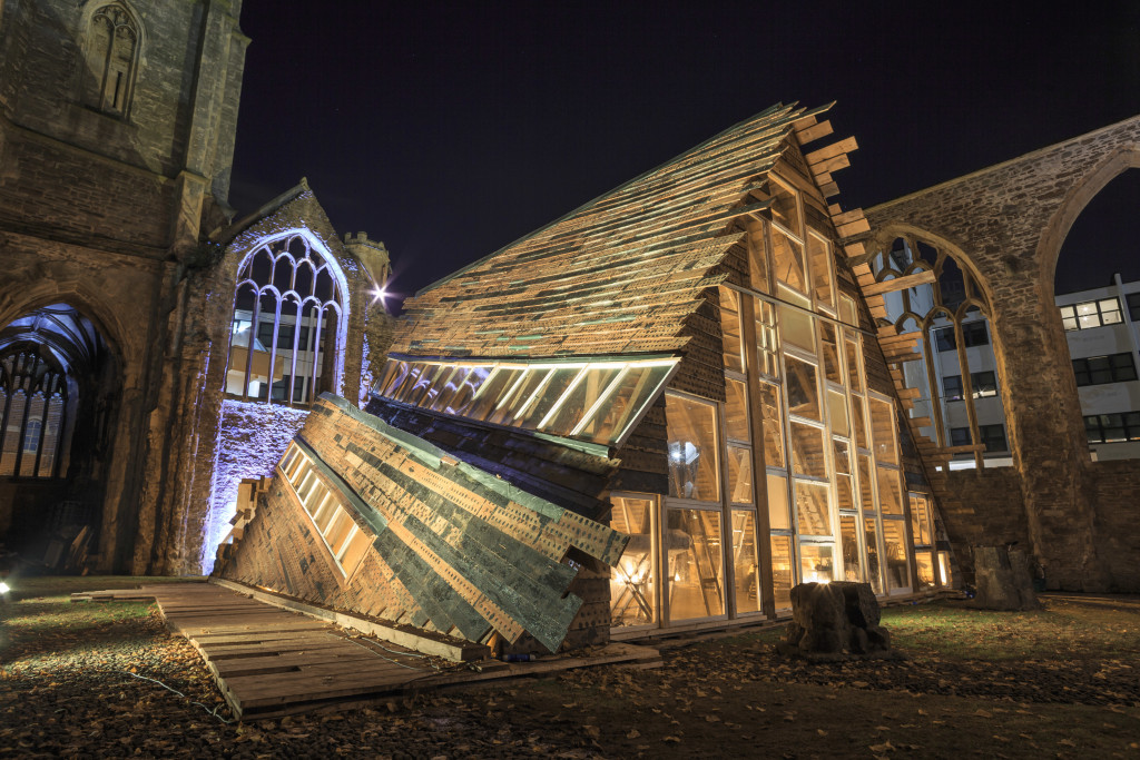 Installation shot, Theaster Gates' Sanctum, photo Max McClure - 2