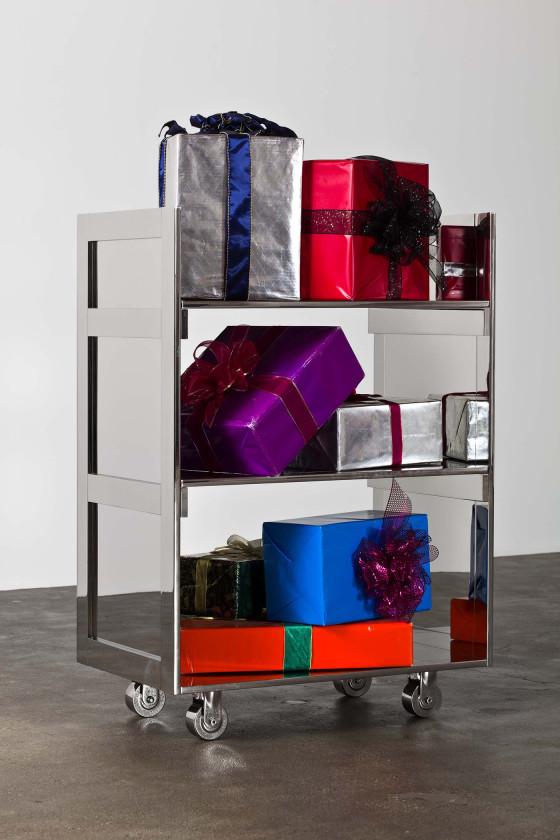 Kathryn Andrews, Gift Cart, 2011. Courtesy of David Kordansky Gallery, Los Angeles. Photo: Fredrik Nilsen.