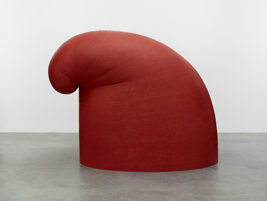 Martin Puryear, 'Big Phrygian', 2010-2014. Painted red cedar, 58 x 40 x 76 in, Glenstone Museum, Potomac, MD. Photograph by Ron Amstutz. © Martin Puryear, courtesy Matthew Marks Gallery.